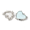 Heat Rack Plating Alloy Pendants FIND-I039-025P-2