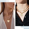 26Pcs 26 Styles Rack Plating Brass Pendants KK-SC0006-13-4