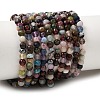 Natural & Synthetic Mixed Gemstone Beads Strands GG-CBAA998-A01-3mm-2