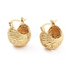 Rack Plating Brass Hoop Earrings EJEW-C108-04G-1