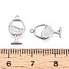 304 Stainless Steel Charms STAS-N109-257P-3