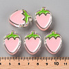 Transparent Enamel Acrylic Beads TACR-S155-003E-4