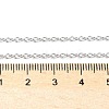 Tarnish Resistant Trendy Unisex 304 Stainless Steel Cable Chain Necklaces X-NJEW-L043-16P-2