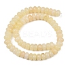 Dyed Natural White Jade Beads Strands G-G107-A45-01-5
