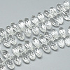 Glass Beads Strands EGLA-S142-8x17mm-10-1