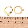 Ion Plating(IP) 304 Stainless Steel Leverback Earring Findings STAS-E103-06G-3