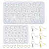 2Pcs Silicone Pendant Molds FIND-TA0006-22-3