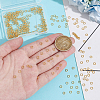300Pcs 304 Stainless Steel Open Jump Rings STAS-UN0061-02G-01-2