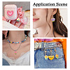 48Pcs 12 Styles Translucent Resin Pendants RESI-TA0001-93-9