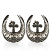 U-Shaped Brass and Alloy Ear Tunnels FS-WG0A997-01-1