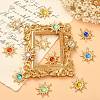 26Pcs 13 Colors Acrylic Pendants RB-CJ0001-04-5