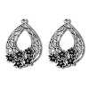 Tibetan Style Alloy Pendants TIBEP-N008-199-2