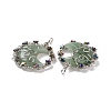 Natural & Synthetic Stone Big Pendants G-H274-03P-4