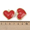 Brass Enamel Pendants KK-I358-002G-C01-3