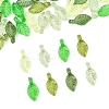 800Pcs 5 Colors Transparent Acrylic Charms TACR-FS0001-56-3