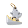 Printed 304 Stainless Steel Pendants SA-CBA4D1F-09G-J-1