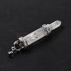 Chakra Theme Natural Quartz Crystal Big Pendants G-I322-06P-05-4