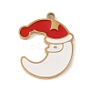 Christmas Theme Ion Plating(IP) 304 Stainless Steel Enamel Pendants STAS-Z083-07G-07-1
