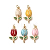 Alloy Enamel Pendants PALLOY-JF04388-1