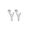 Tibetan Style Alloy Pendants TIBE-S108-108Y-AS-RS-1