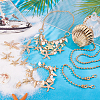 Alloy Dangle Earrings & Crossbody Bags & Bib Necklace & Chain Bracelets & Alligator Hair Clips Sets for Women SJEW-PH0001-22-2