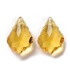 Faceted Glass Pendants GLAA-F068-C26-4