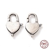 925 Sterling Silver Lobster Claw Clasps STER-D036-02AS-4