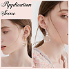 24Pcs 3 Colors Brass Clip-on Earring Converters Findings KK-SP0001-15-5