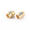 Brass Enamel Beads KK-S356-444-NF-2