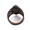 Synthetic Goldstone Retro Finger Rings RJEW-B067-01R-16-3
