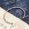 Non-Tarnish 304 Stainless Steel Cuff Bangles BJEW-H323-01P-4