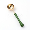 Brass Handle Wax Sealing Stamp Melting Spoon TOOL-WH0133-53B-2