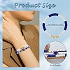 1 Set Handmade Polymer Clay Heishi Beads Stretch Bracelets Set BJEW-SZ0002-67B-01-2