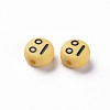 Opaque Light Khaki Acrylic Beads MACR-N008-42-C04-3