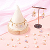 25Pcs Electroplate Glass Charms PALLOY-TAC0314-7