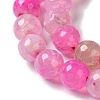 Dyed & Heated Natural Dragon Veins Agate Beads Strands G-P539-A01-06-4