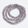 Electroplate Glass Beads Strands LS-EGLA-A034-T4mm-I11-2