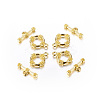 Tibetan Style Alloy Toggle Clasps LS-LF0141Y-NFG-2