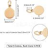 PVD Vacuum Plating 304 Stainless Steel Charms EJEW-UN0001-40B-5