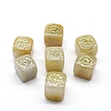 Natural Topaz Jade 7 Chakra Healing Stone Set G-PW0004-18F-1