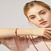 1Pc Adjustable Nylon Cord Braided Bracelets for Women Men BJEW-LP0001-31B-U-4