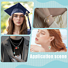 42Pcs 21 Styles Graduation Season Alloy Enamel Pendants ENAM-WR0001-10-5