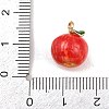 Fruit Alloy Enamel Charms ENAM-P264-02C-G01-4