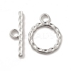 Non-Tarnish 304 Stainless Steel Toggle Clasps STAS-F290-04P-1