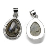 Natural Labradorite Pendants G-M405-05P-1