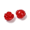 Synthetic Coral Carved Beads CORA-H003-01A-14-2
