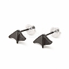 Brass Asymmetrical Earrings for Women LS-EJEW-L262-01EB-1