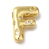 Brass with Cubic Zirconia Pendants KK-Q818-03F-G-1