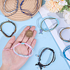 16Pcs 8 Colors Waxed Nylon Cord Multi-strand Bracelets BJEW-SC0001-37-3