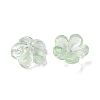 Dyed & Heated Glass Bead Caps GLAA-C042-01L-2